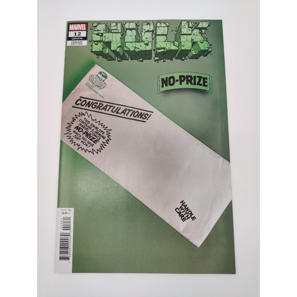 Hulk #12 No-Prize Variant VF LGY#779
